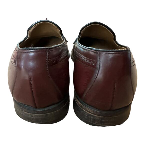 Johnston Murphy Limited Collection Burgundy Leather Wingtip Shoes Men\'s size 10 main image 4